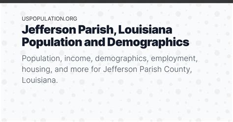 Jobs In Jefferson Parish Louisiana