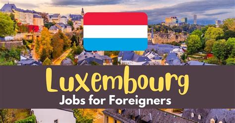 Jobs In Luxembourg
