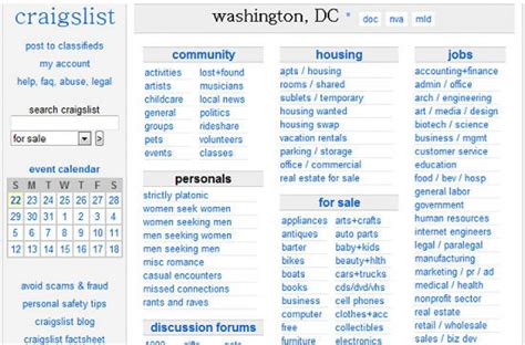 Jobs Oc Craigslist Jobs Oc Craigslist