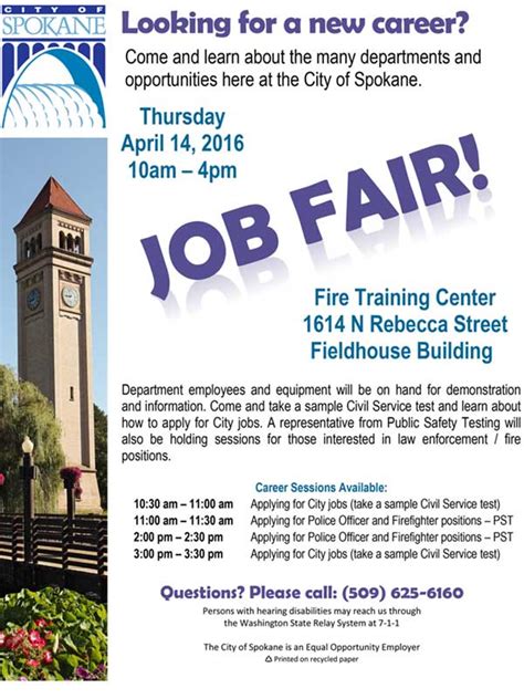 Looking For A New Career Come Work For The City City Of Spokane Looking For A New Career Come Work For The City City Of Spokane