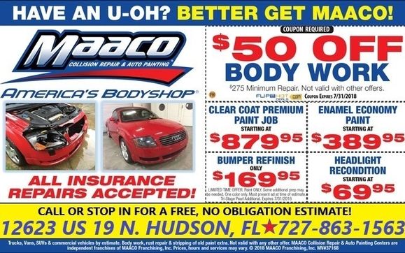 Maaco Collision Repair Auto Painting Tampa Touch Paint Maaco Collision Repair Auto Painting Tampa Touch Paint