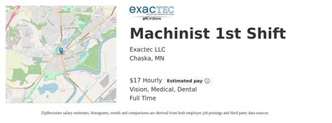 Machinist 1St Shift Job In Chaska Mn At Exactec Hiring Machinist 1St Shift Job In Chaska Mn At Exactec Hiring