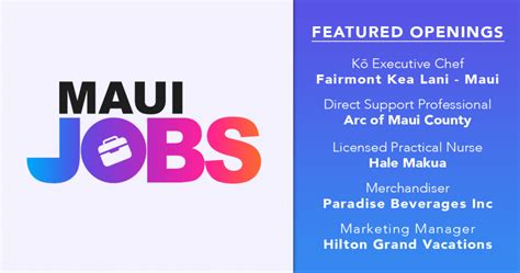 Maui Job Openings