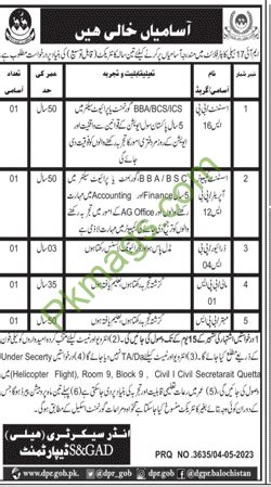 Mi 17 Helicopter Flight Balochistan Jobs 2023 Jobs In Pakistan