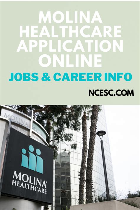 Molina Healthcare Application Jobs Careers Online Molina Healthcare Application Jobs Careers Online