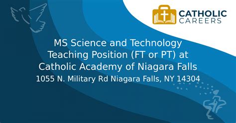 Ms Science And Technology Teaching Position Ft Or Pt At Catholic