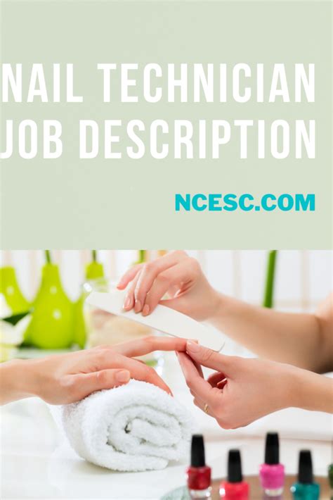 Nail Technician Job Description Duties Of A Nail Technician