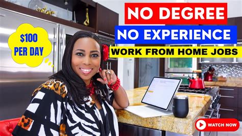 No Experience Or Degree Here Are 10 Great Work From Home Remote Jobs
