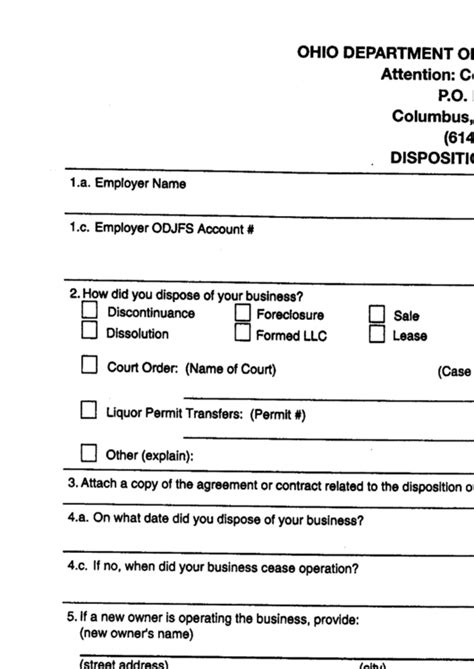 Odjfs Forms Central Ohio Jfs Odjfs Forms Central Ohio Jfs