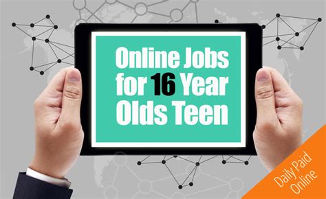 Online Jobs For 16 Year Olds At Home