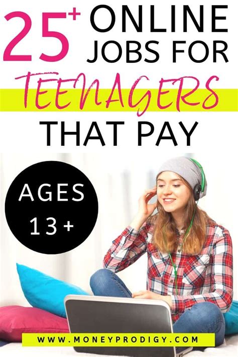 Online Jobs For Teenagers