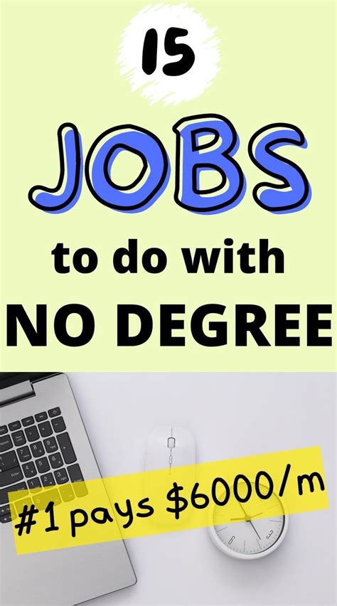 Online Jobs No Degree