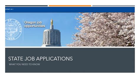 Oregon State Jobs