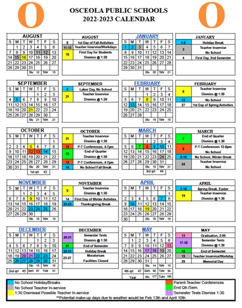 Osceola County School District Calendar Holidays 2024 2025 Osceola County School District Calendar Holidays 2024 2025