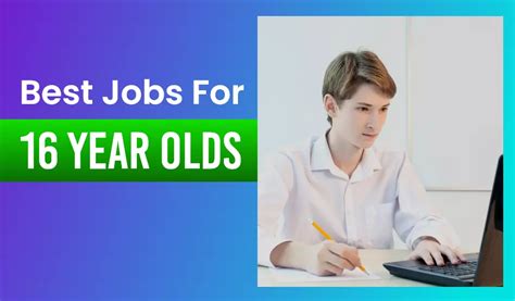 Overall Best Jobs For 16 Year Olds 2024 Overall Best Jobs For 16 Year Olds 2024