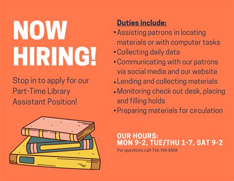 Part Time Library Jobs Near Me