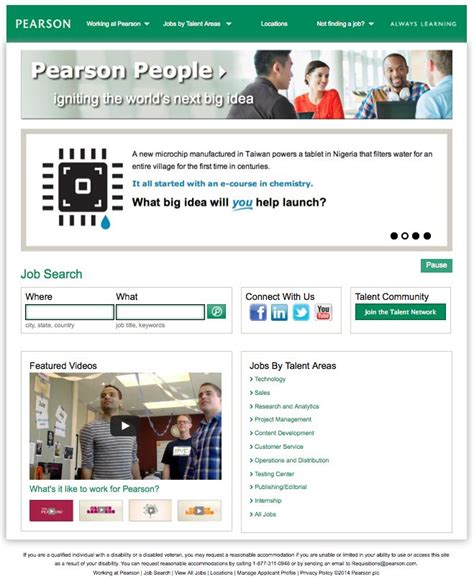 Pearson Jobs