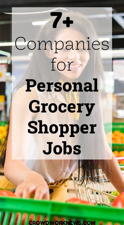 Personal Grocery Shopper Jobs 7 Best Companies Hiring Now
