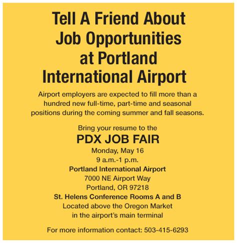 Portland Airport Jobs