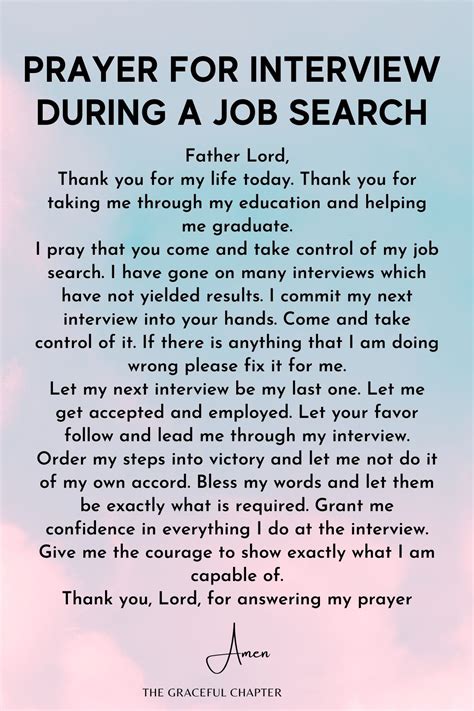 Prayer For New Job Interview Caron Raymond Prayer For New Job Interview Caron Raymond
