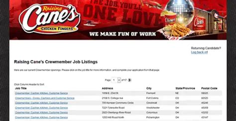 Raising Canes Jobs