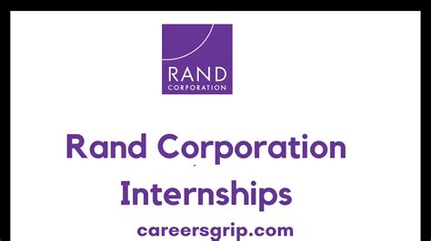 Rand Corp Jobs