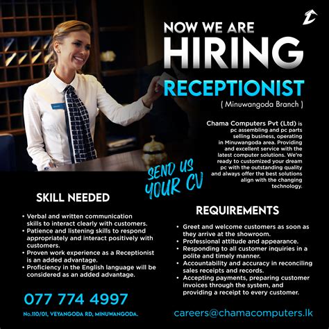Receptionist Jobs