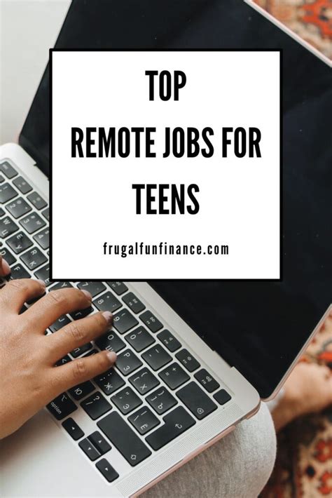 Remote Jobs For Teens