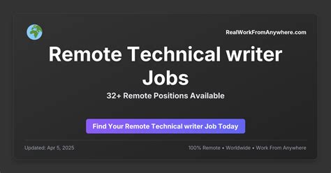 Remote Technical Writer Jobs Remote Technical Writer Jobs