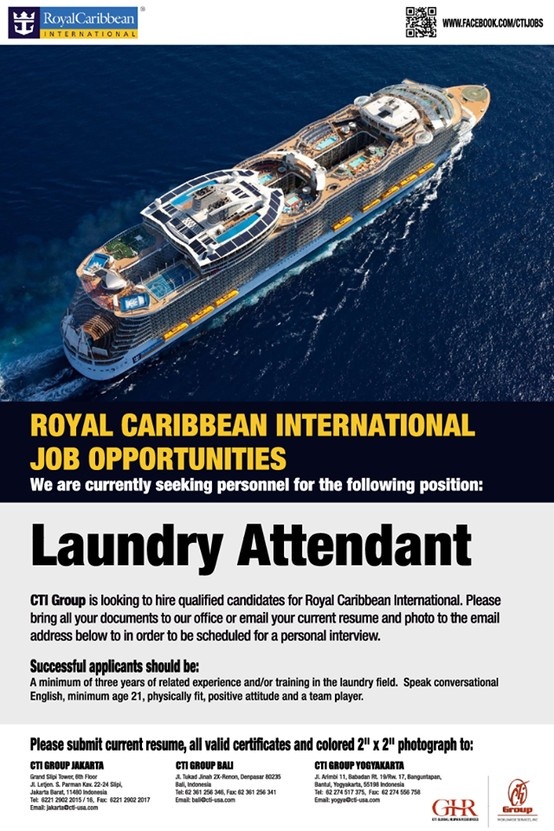 Royal Caribbean Cruise Line Jobs Opportunities