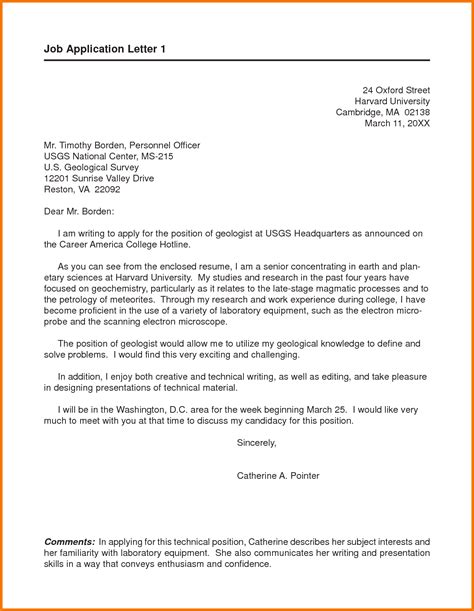 Sample Job Application Letter Pdf Riset Sample Job Application Letter Pdf Riset
