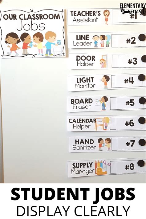 School Jobs For Elementary Students School Jobs Student Jobs School School Jobs For Elementary Students School Jobs Student Jobs School