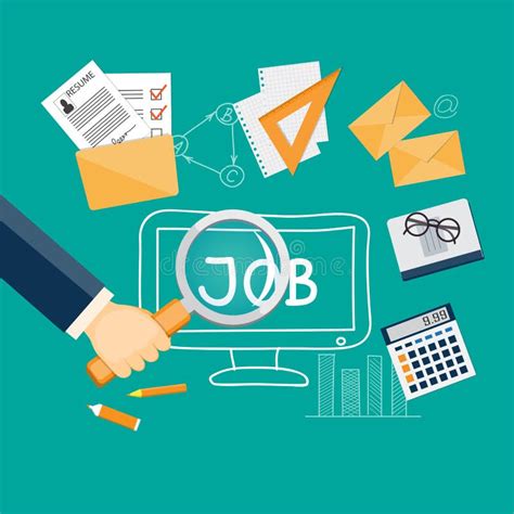 Seek A Job Stock Vector Illustration Of Object Recruitment 61767938 Seek A Job Stock Vector Illustration Of Object Recruitment 61767938