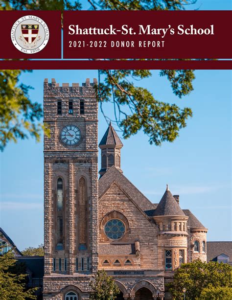 Shattuck St Mary S School 2021 2022 Donor Report By Shattuck St Mary Shattuck St Mary S School 2021 2022 Donor Report By Shattuck St Mary