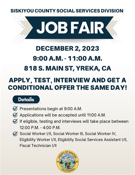Siskiyou County Jobs