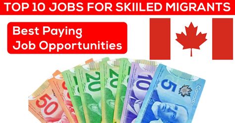 Skilled Jobs In Canada For Foreigners With Salary Top 10 Jobs For