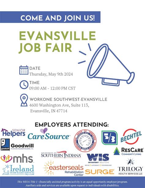 Southwest Indiana Workforce Board On Linkedin Our Evansville Job Fair