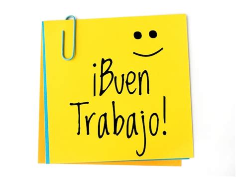 Spanish For Good Job