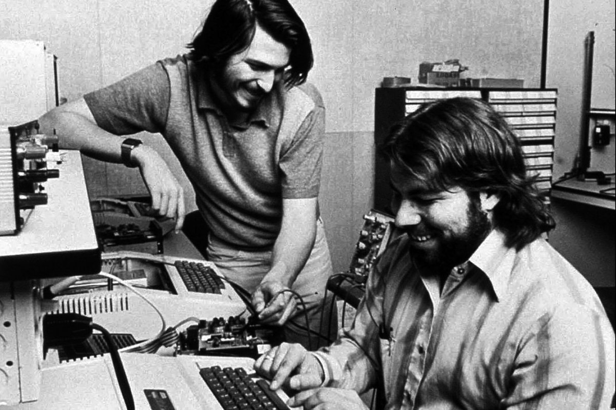 Steve Jobs With Steve Wozniak Steve Jobs With Steve Wozniak
