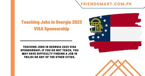 Teaching Jobs In Georgia Usa