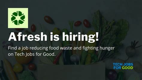 Tech Jobs For Good On Linkedin Afresh Technologies Jobs Tech Jobs Tech Jobs For Good On Linkedin Afresh Technologies Jobs Tech Jobs