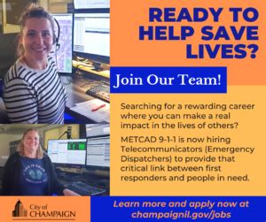 Telecommunicator I Virtual Information Meeting City Of Champaign Telecommunicator I Virtual Information Meeting City Of Champaign