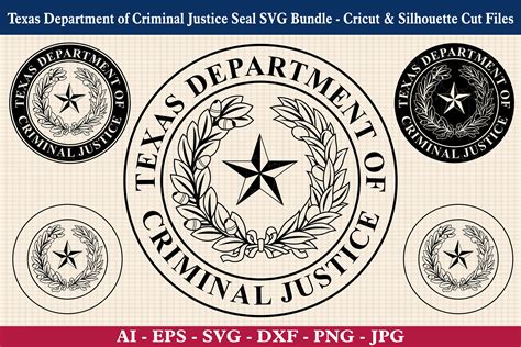 Texas Department Of Criminal Justice Seal Svg Bundle Criminal Justice Texas Department Of Criminal Justice Seal Svg Bundle Criminal Justice