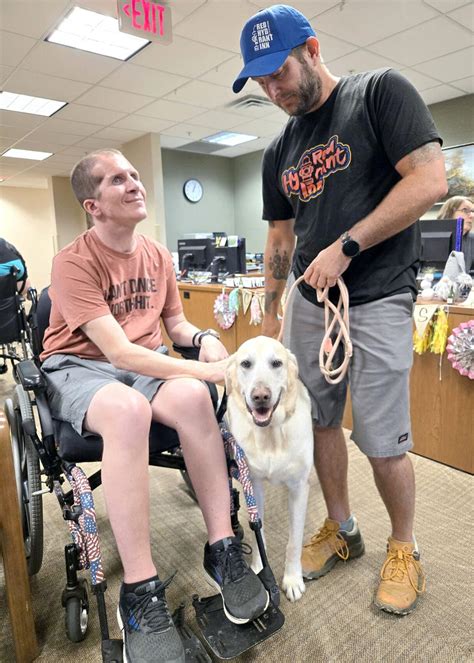 Therapy Dog Brings Special Touch To Her Job Community Yankton Net Therapy Dog Brings Special Touch To Her Job Community Yankton Net