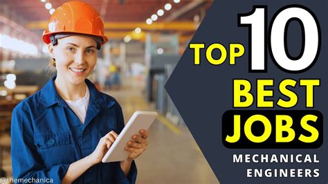 Top 10 Mechanical Engineering Jobs You Need To Consider Youtube Top 10 Mechanical Engineering Jobs You Need To Consider Youtube