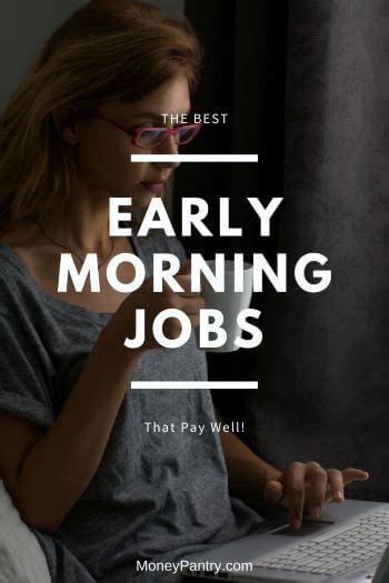 Top 15 Early Morning Jobs Morning Shift Jobs That Pay Well In 2025 Top 15 Early Morning Jobs Morning Shift Jobs That Pay Well In 2025