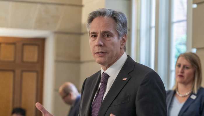 U S Secretary Of State Antony Blinken Arrives For First Day Of Work At U S Secretary Of State Antony Blinken Arrives For First Day Of Work At