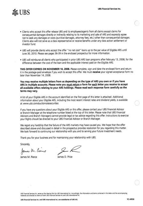 Ubs Offer Opc Ubs Offer Opc