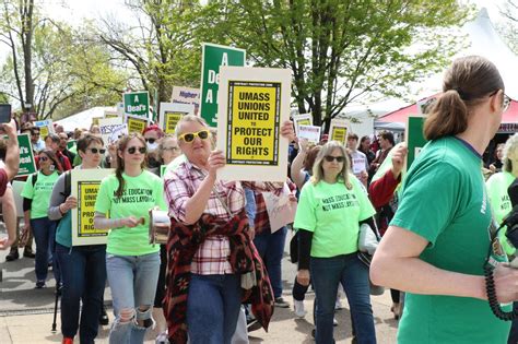 Umass Amherst Union Employees Protest As Plan To Privatize 100 Jobs Umass Amherst Union Employees Protest As Plan To Privatize 100 Jobs