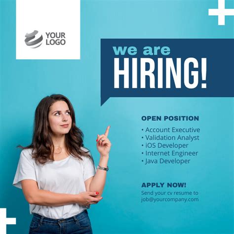 We Are Hiring Job Instagram Post Template Postermywall We Are Hiring Job Instagram Post Template Postermywall